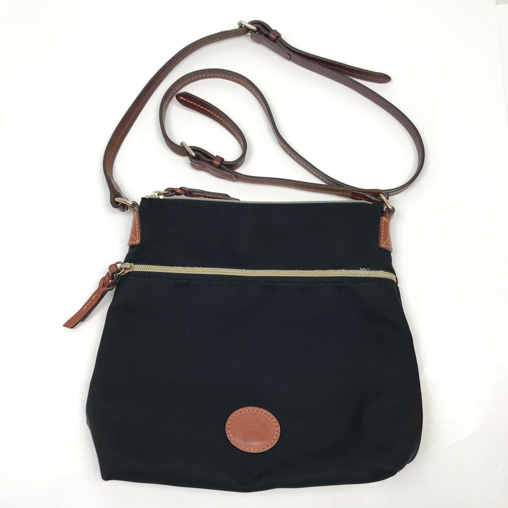 Dooney & Bourke Nylon Crossbody Bag Minimalist Black